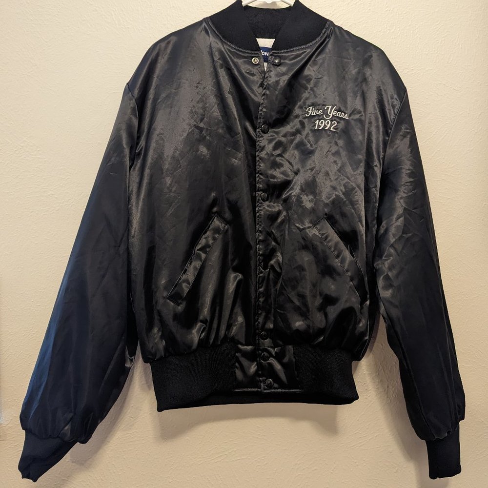 Vintage Canyon Ranch Embroidered Bomber Jacket Made in USA